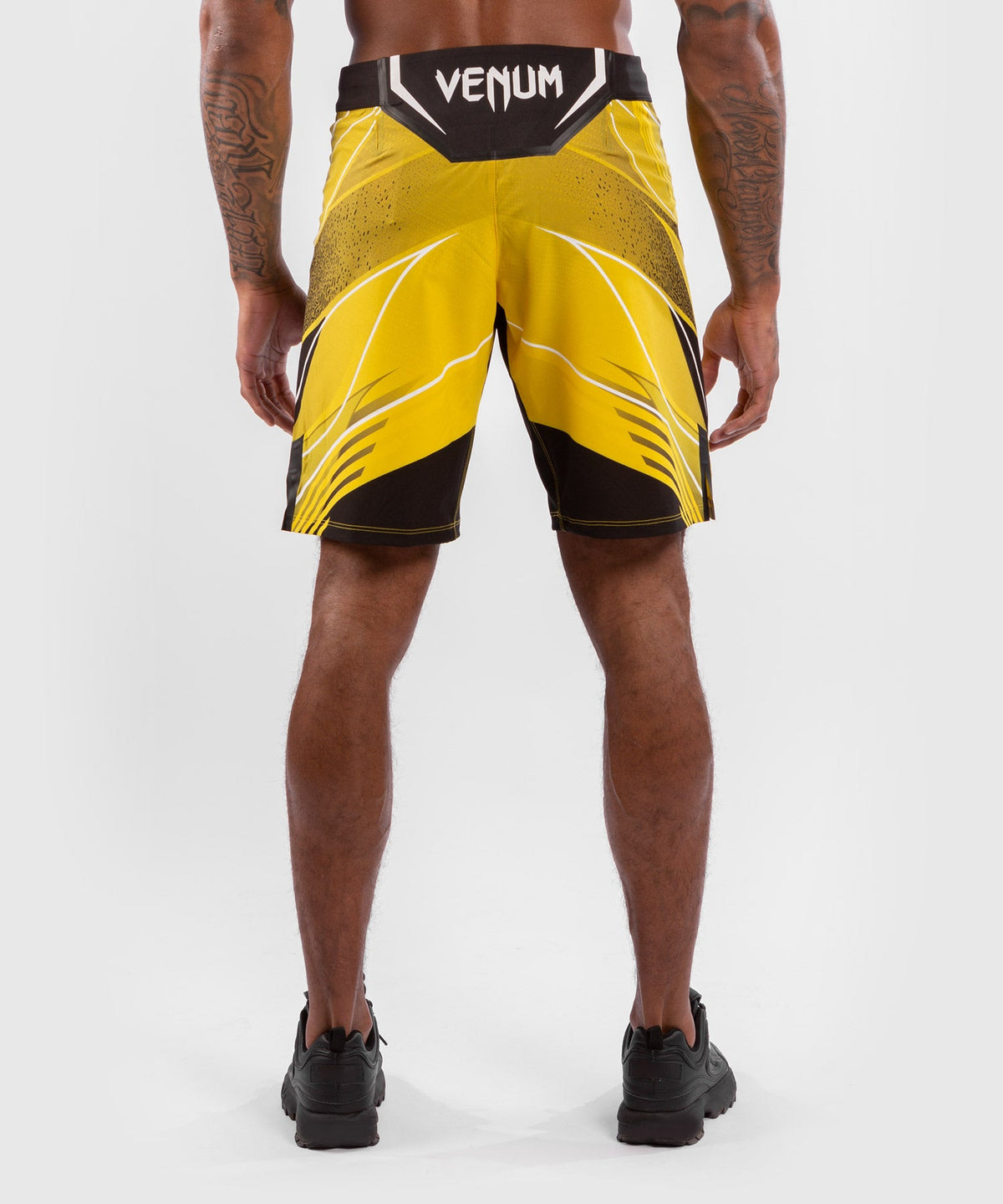 Men's UFC Fightshort Venum Authentic Fight Night - Long Cut - Yellow