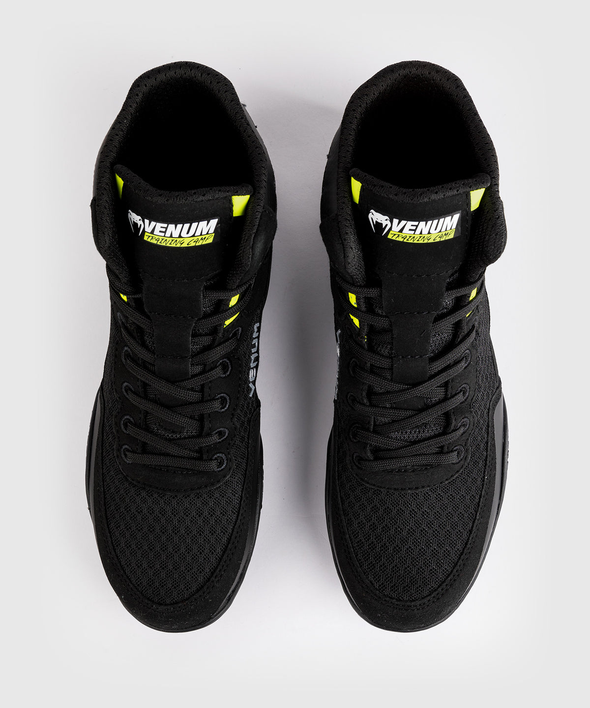Venum Training Camp 4.0 Elite Wrestling Schuhe - Schwarz/Neon Grün
