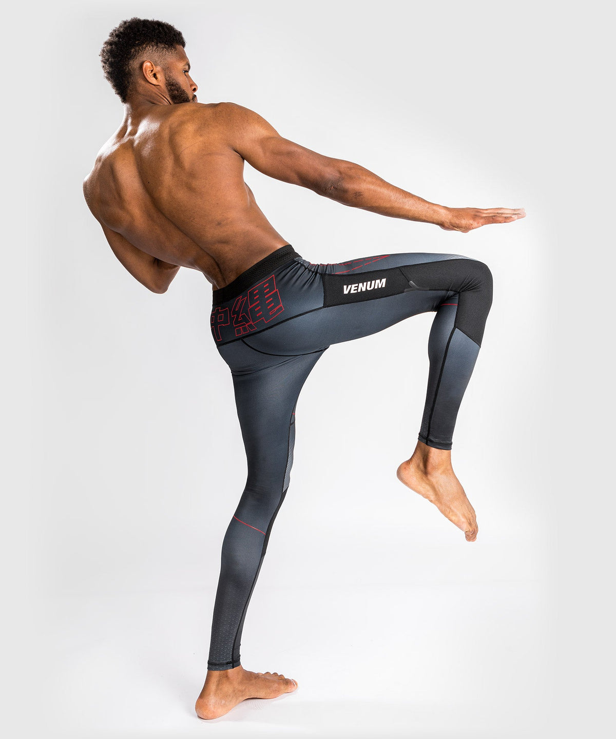Pantalon De Compression Venum Okinawa 3.0 - Noir/Rouge