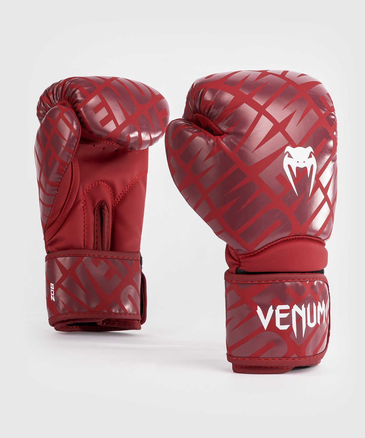 Venum Contender 1.5 XT Guantes de boxeo para niños - Blanco/Burdeos