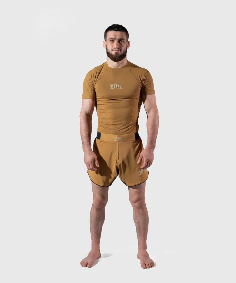 Metal Boxe Caucasian Hills Fightshorts - Beige