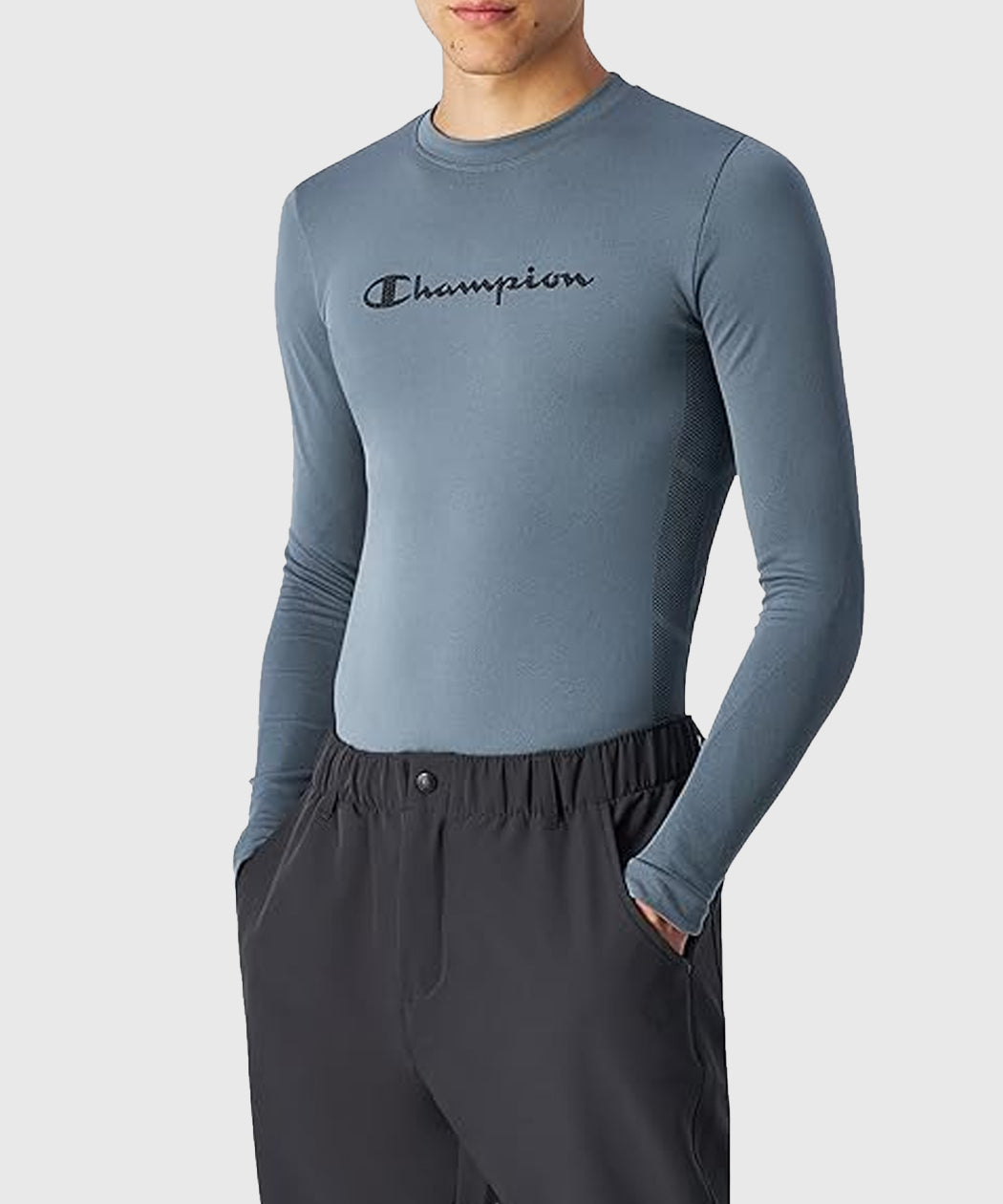 Champion Seamless T-shirt a Compressione - Grigio