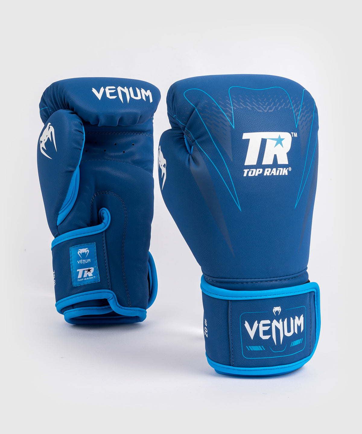 Venum x Top Rank Guantes de Boxeo Original Impact - Azul Marino