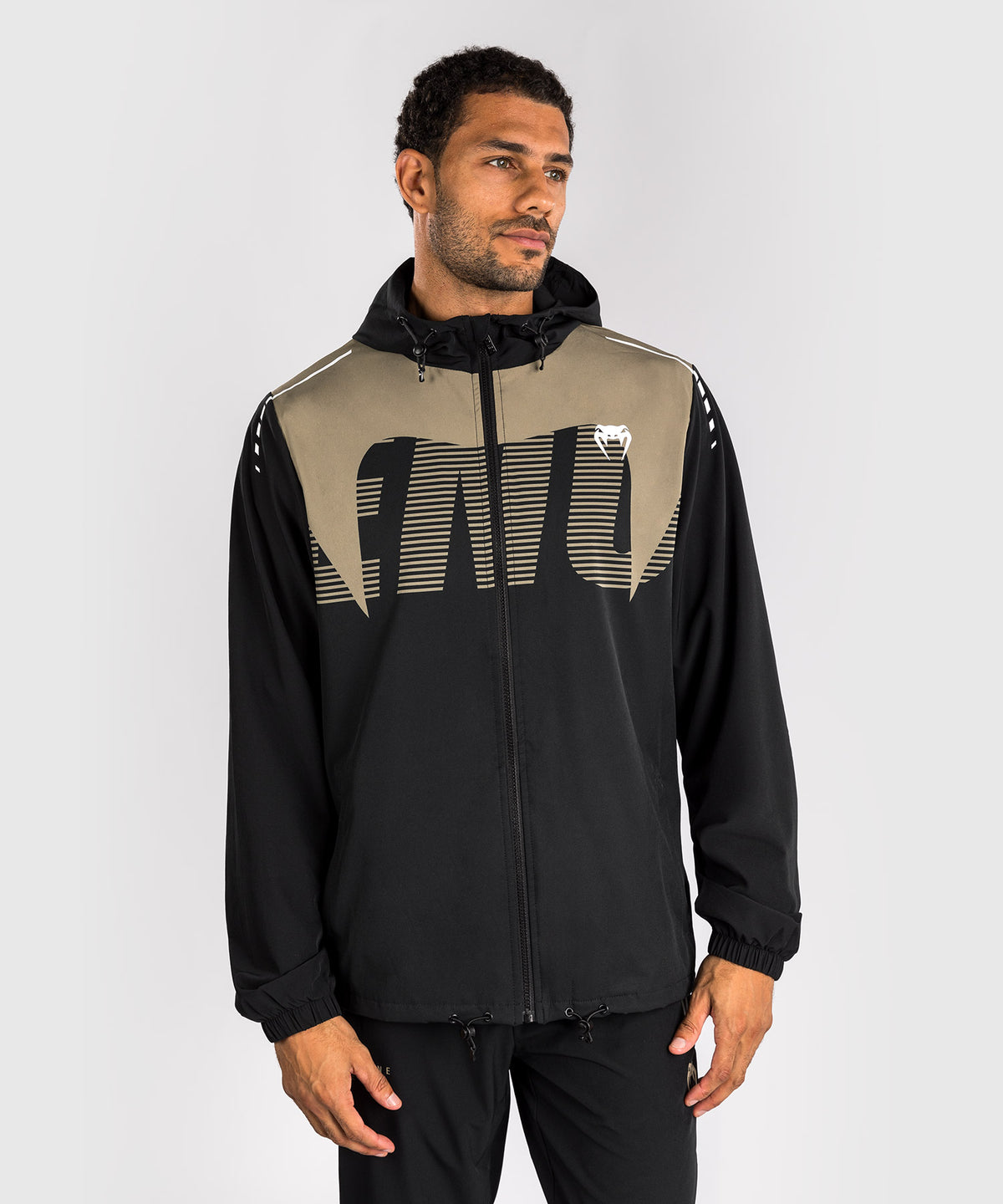 Venum Adrenaline Track Jacket - Black/Sand