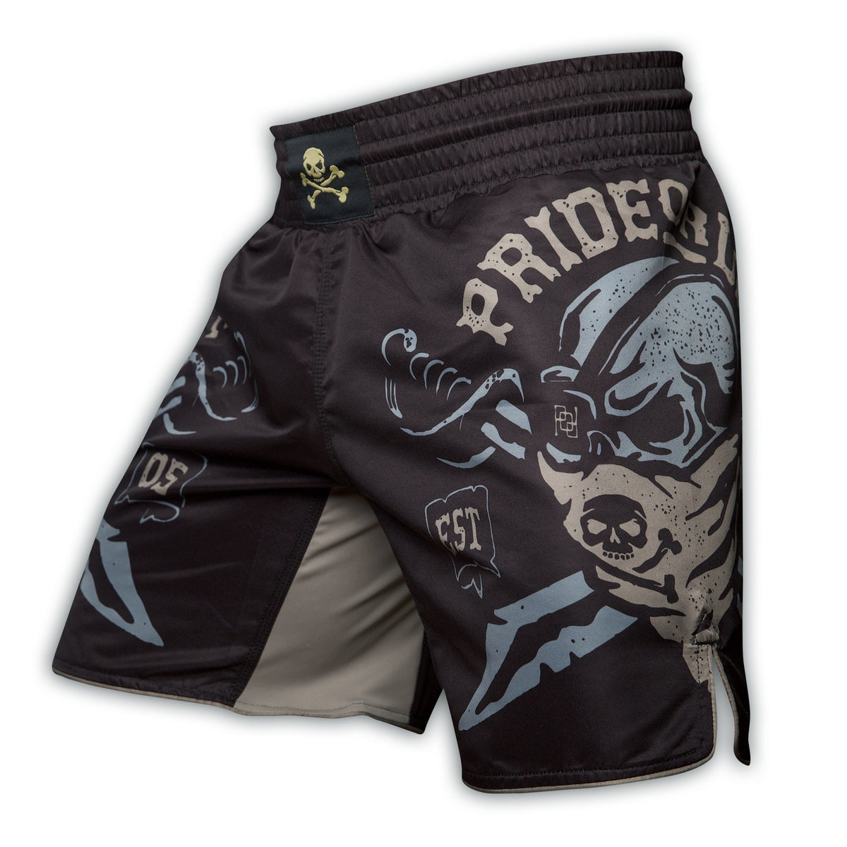 Short de MMA Pride Or Die Pirate - Noir
