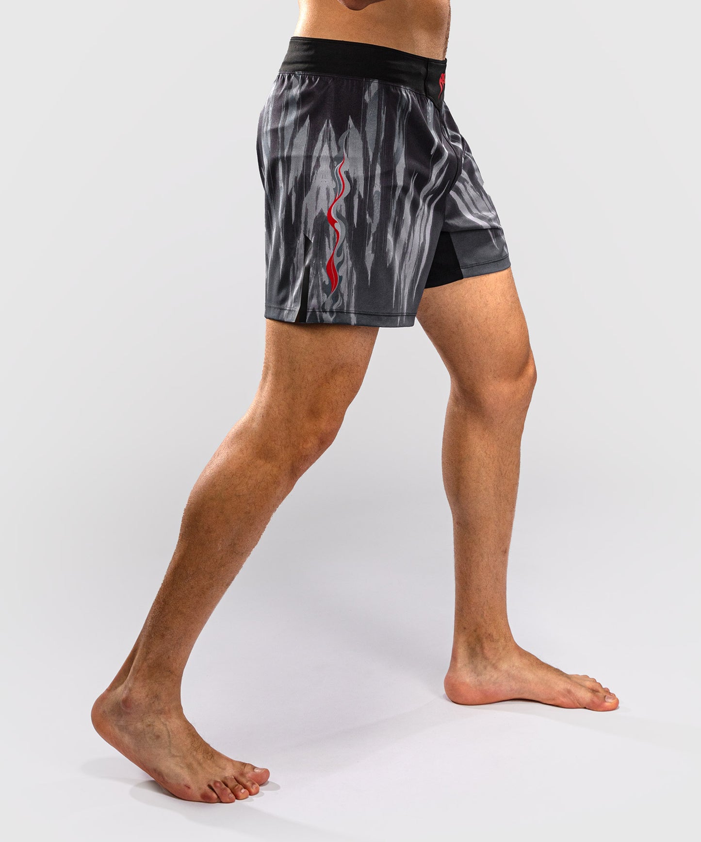 Venum Demon Pantaloncini da Combattimento - Nero/Grigio