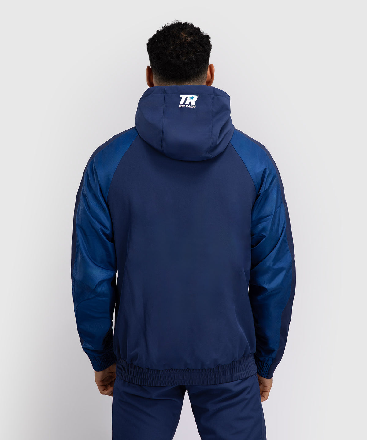 Venum x Top Rank Original Sudadera con Cremallera Completa para Hombre - Azul Marino