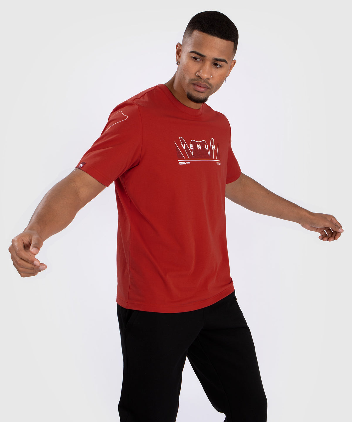 Venum Snake Print Camiseta - Rojo
