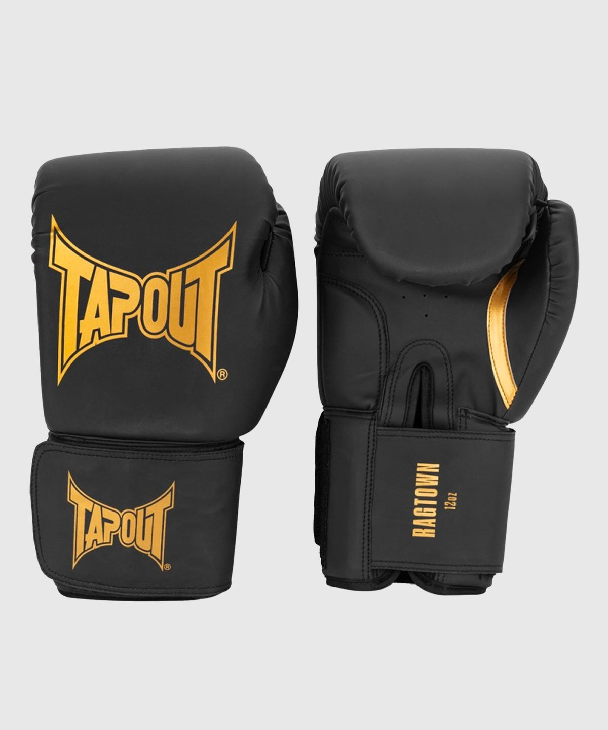 Tapout Ragtown Guantes de Boxeo - Negro/Oro