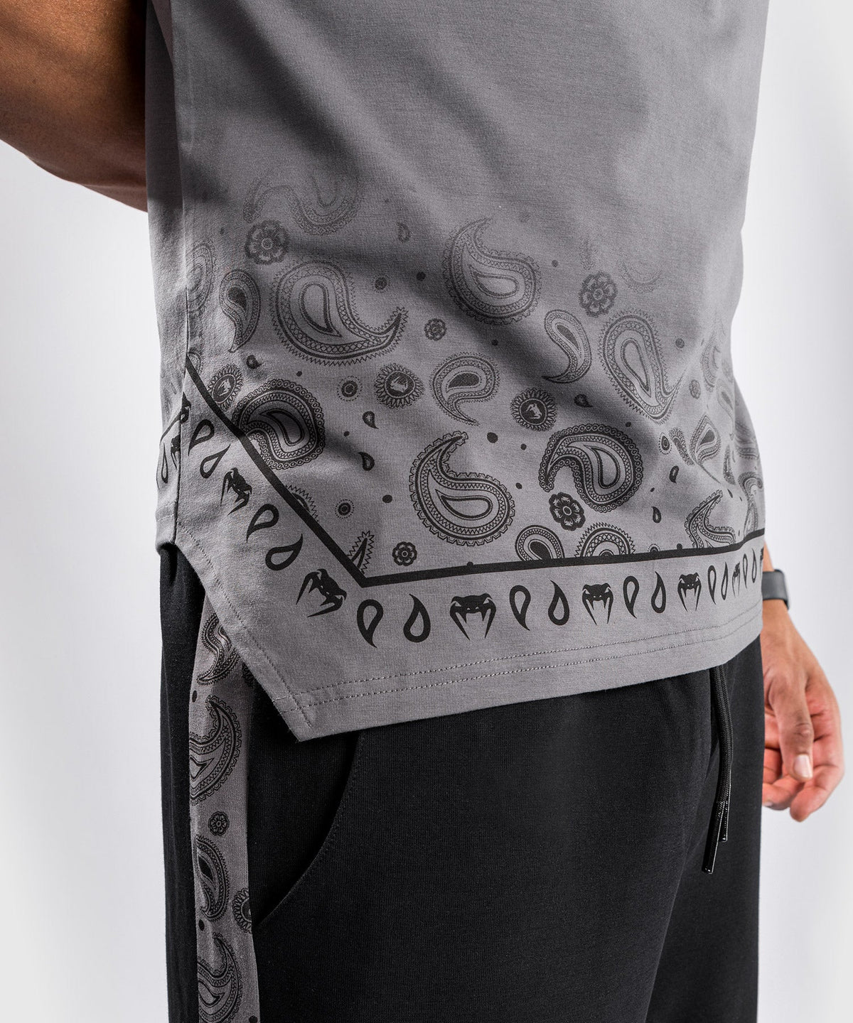 T-Shirt Venum Cali 34 Interference - Gris Foncé