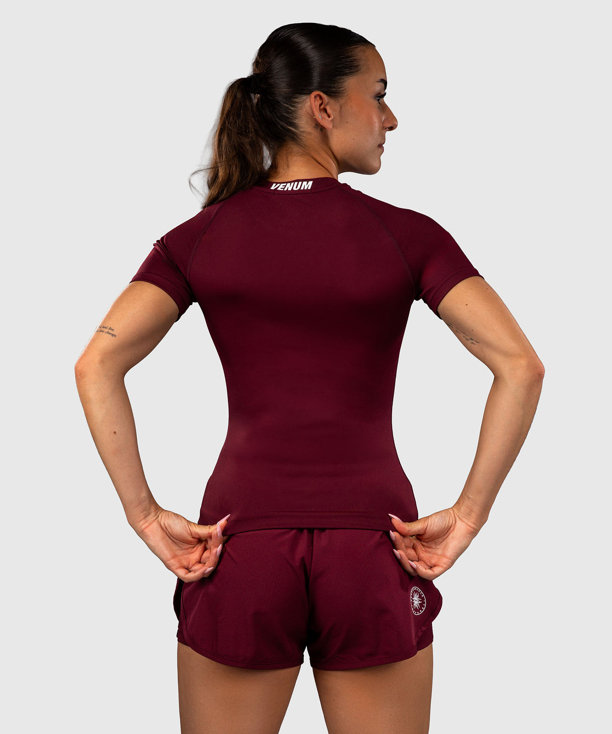 Venum Aero XT Rashguard a Maniche Corte - Prugna