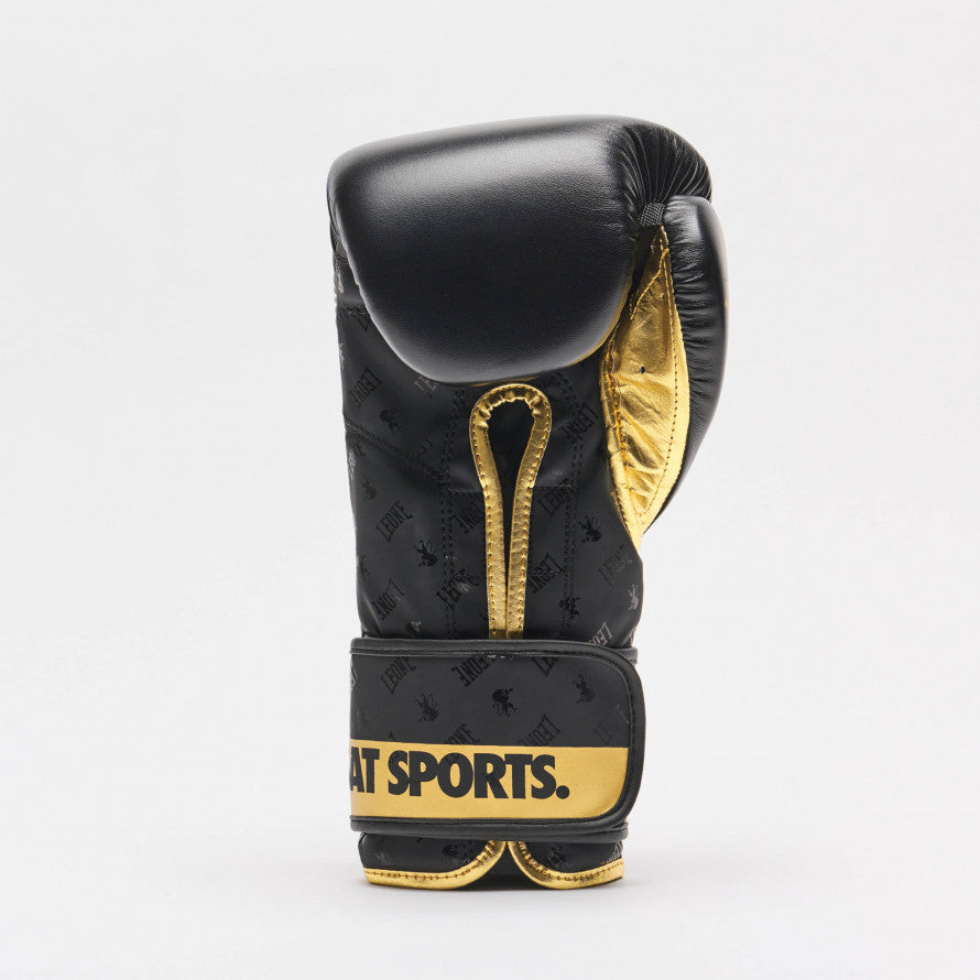 Leone DNA Guantoni da Boxe - Nero/Oro