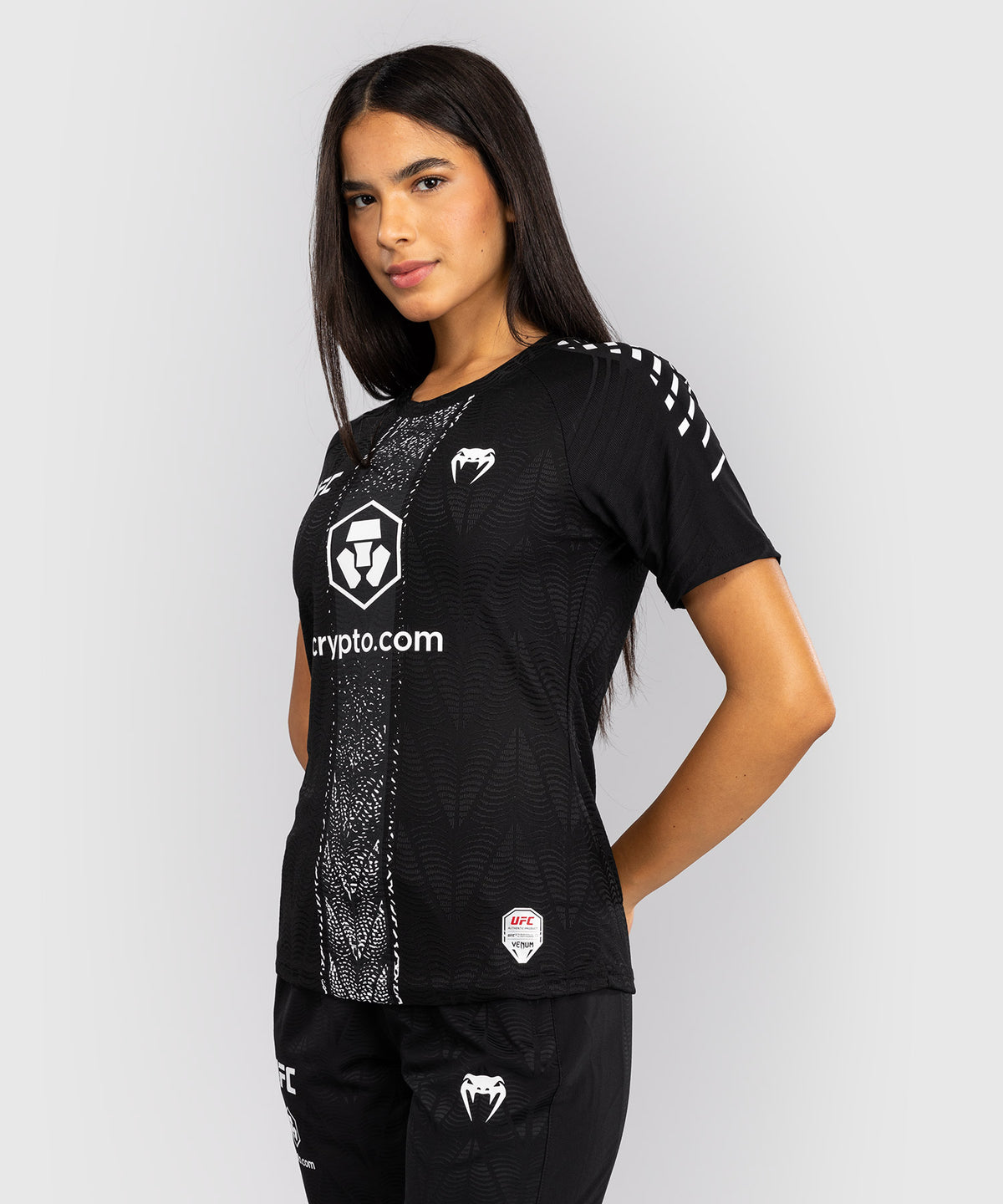 Maillot Officiel Walkout Femme UFC Zenith by Venum Authentic Fight Night - Noir