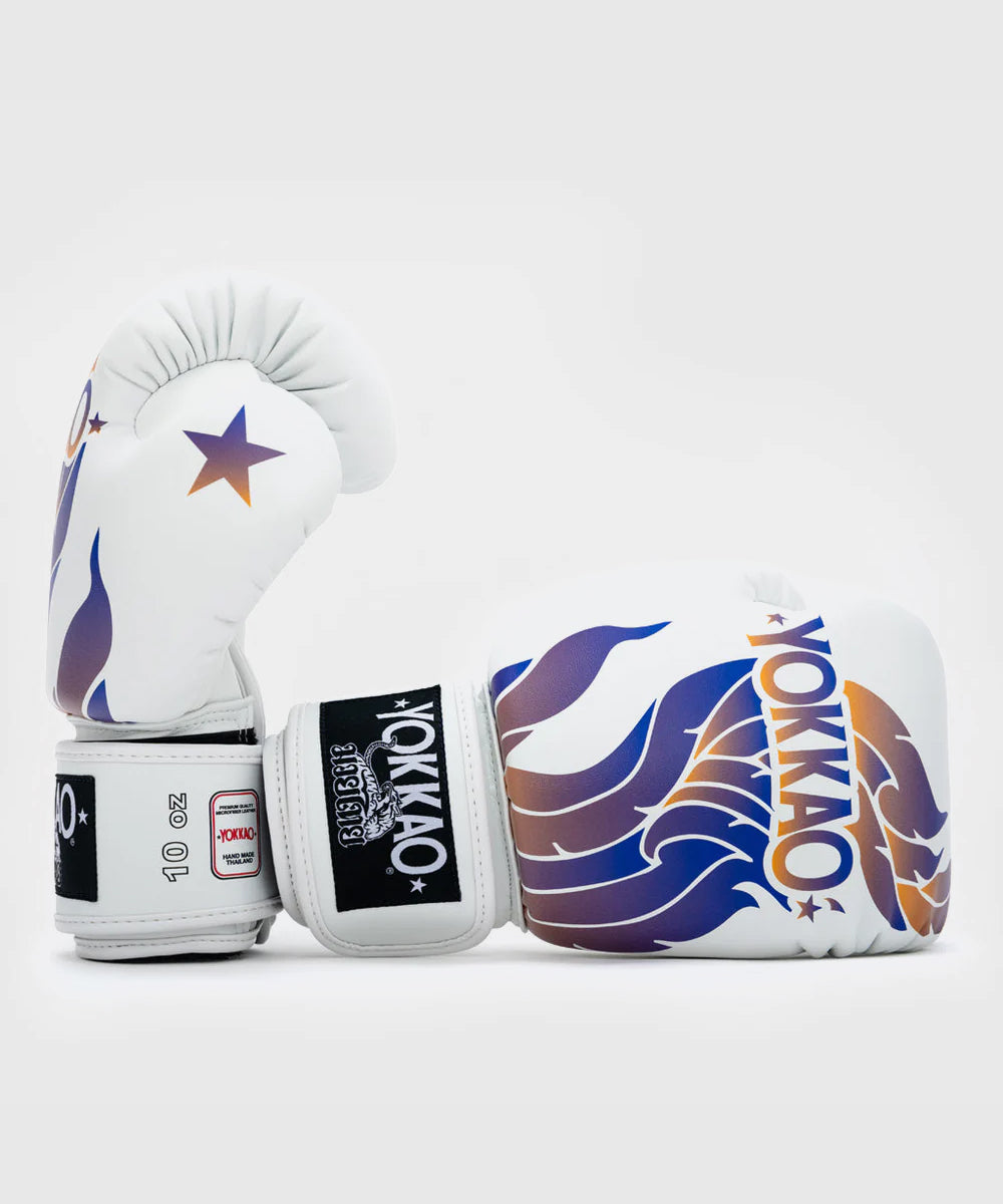 Yokkao The Flame Boxing Gloves - White