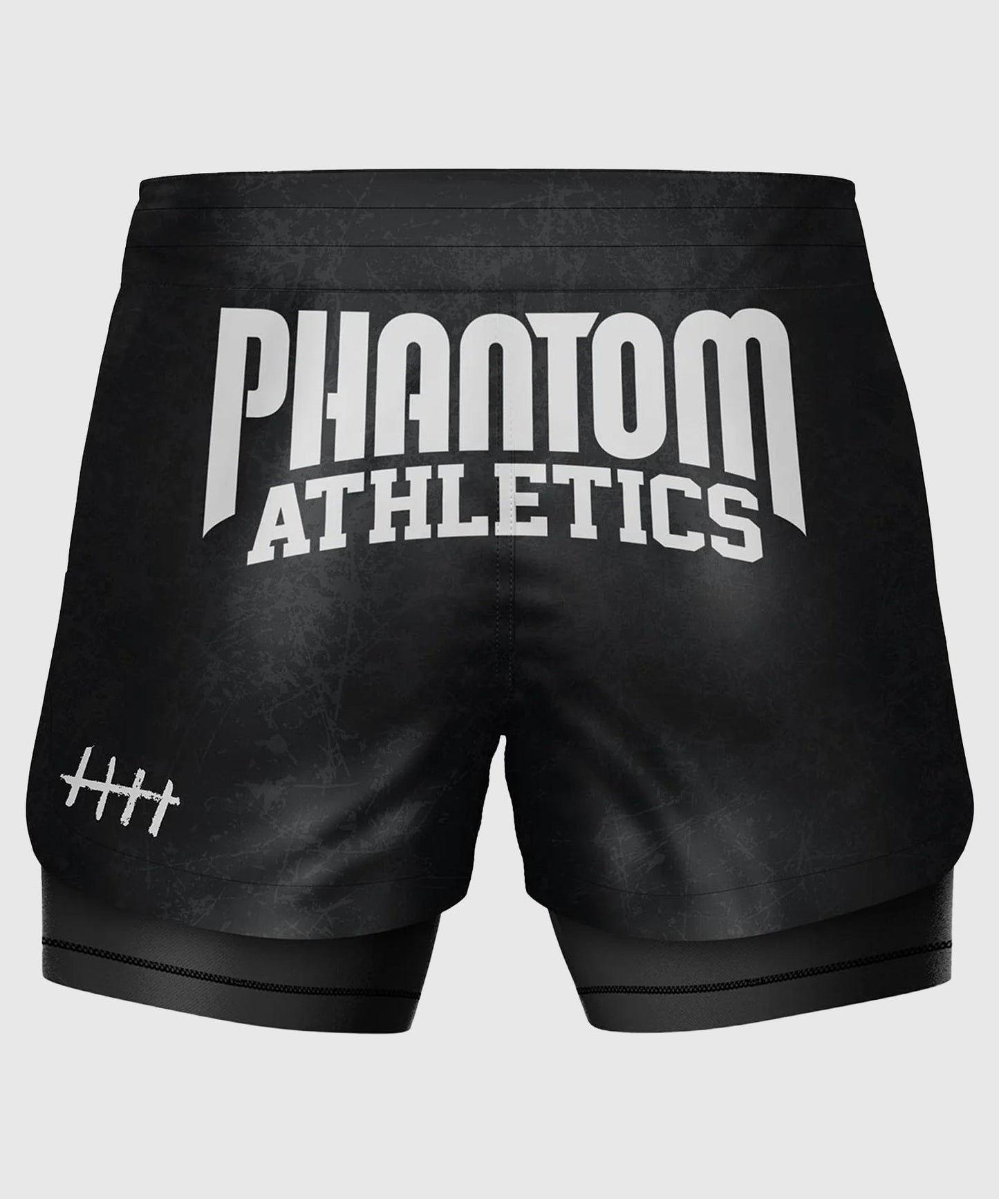 Phantom Athletics Fusion 2In1 Serious Fight Shorts - Black