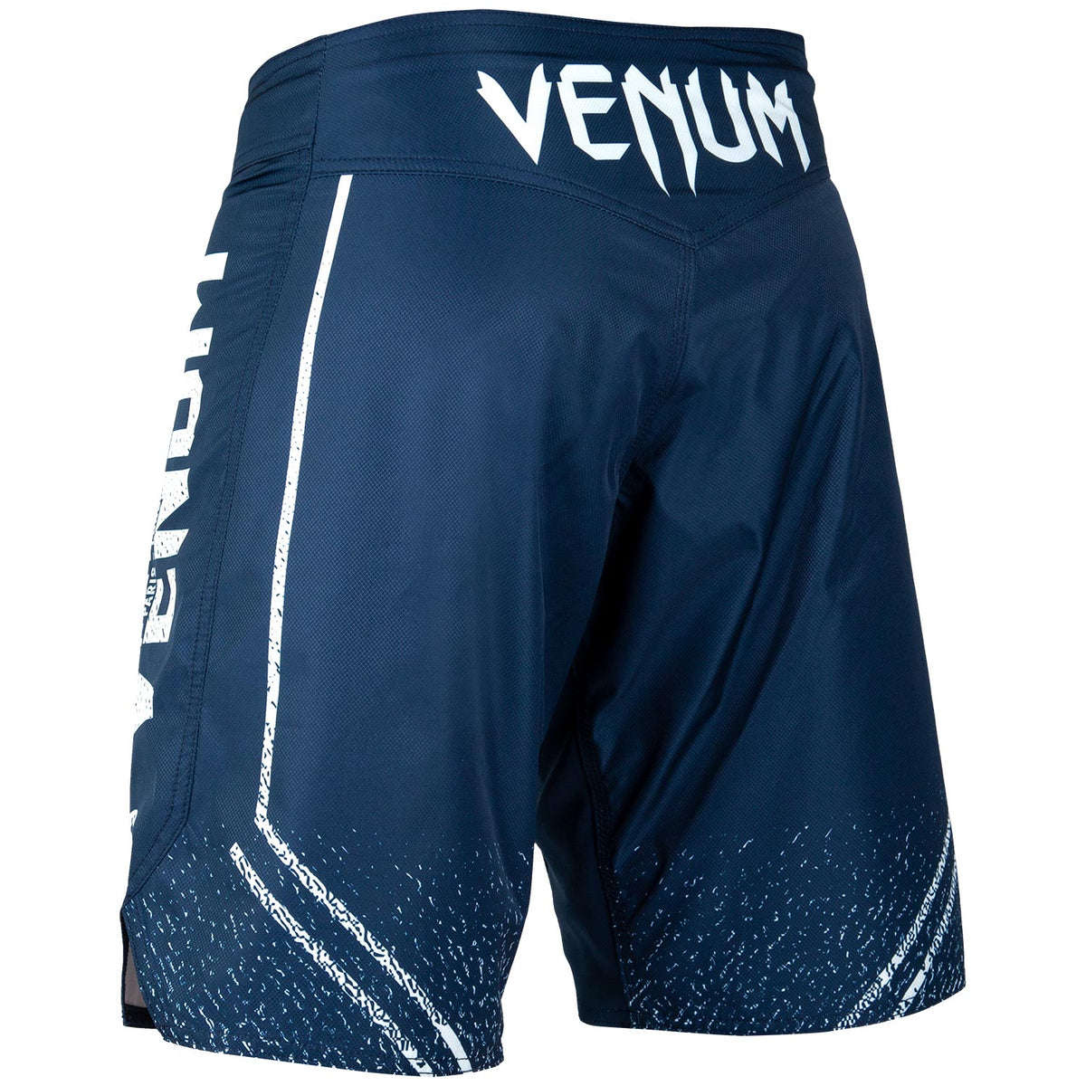 Pantaloncini da combattimento Venum Signature - Blu Marino/Bianco