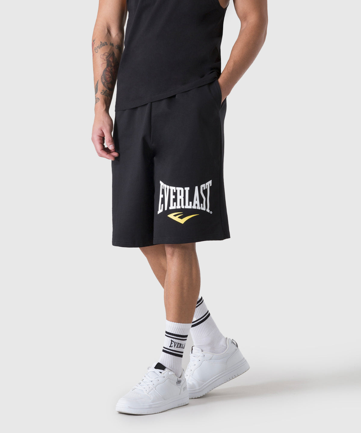 Everlast Coton Classic Fight Shorts - Black