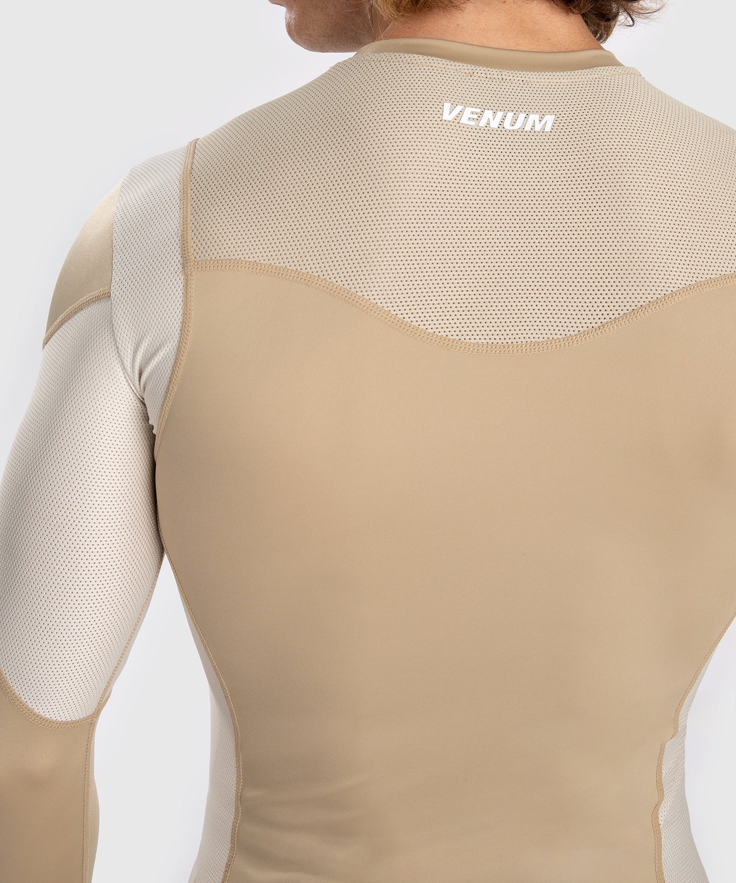 Venum Tempest Rashguard De Manga Larga para Hombre - Beige/Arena