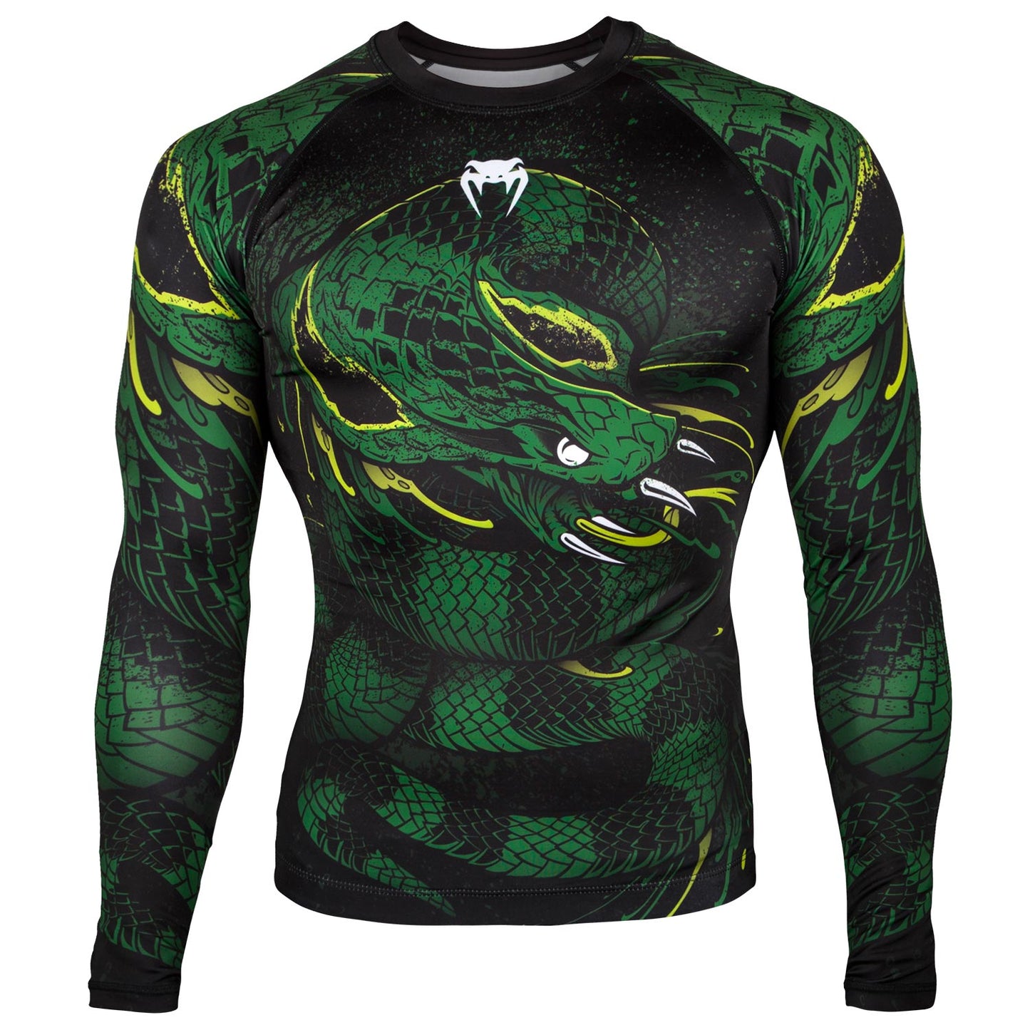 Rashguard Venum Green Viper - Manches Longues - Noir/Vert