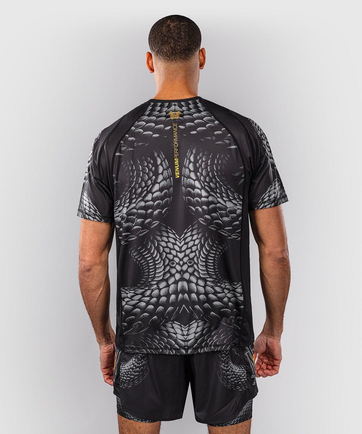 Venum Matupa Dry-Tech-T-Shirt - Schwarz/Grau/Gold