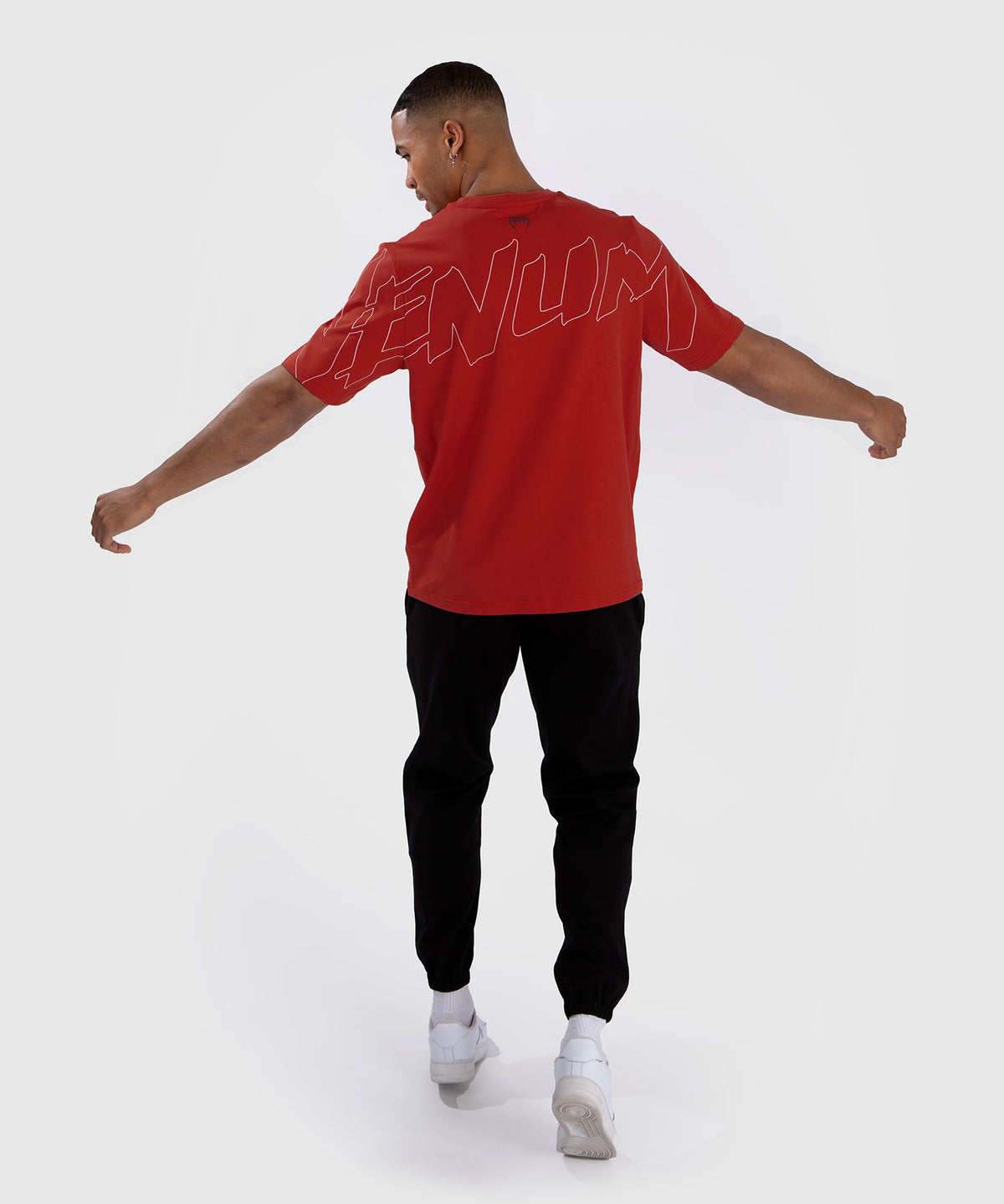 Venum Snake Print Camiseta - Rojo