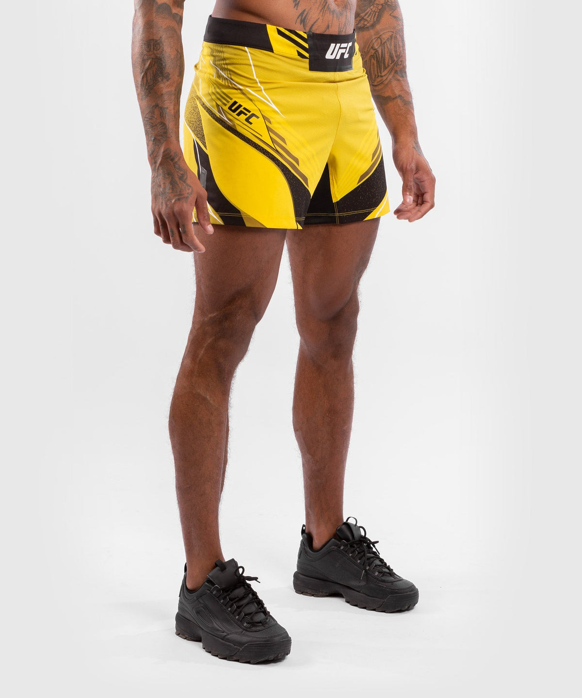 Fightshort Homme UFC Venum Authentic Fight Night - Coupe Courte - Jaune