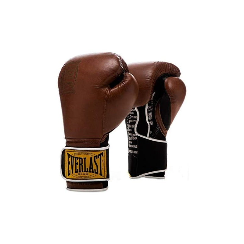 Everlast 1910 Training Guantes de Boxeo - Marrón