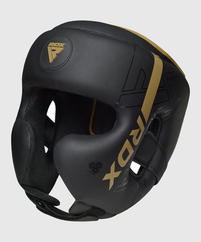 RDX F6 Kara Boxhelm - Schwarz/Gold