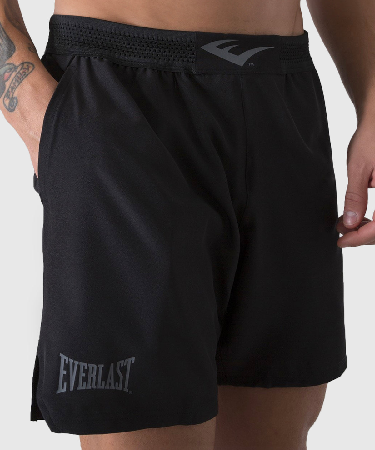 Everlast Training Fight Shorts - Black