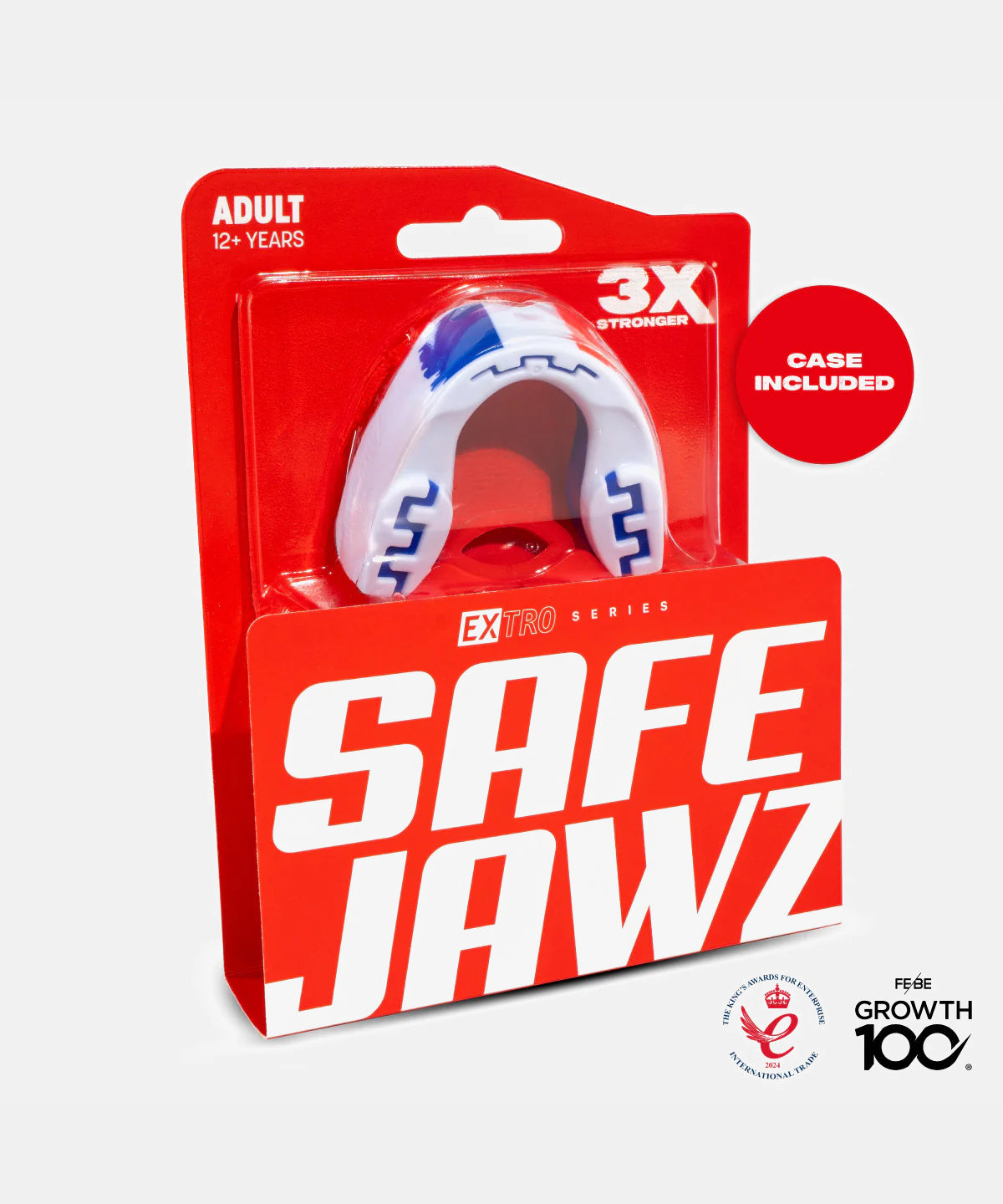 Safejawz Extro Flags Erwachsener Mundschutz - Frankreich