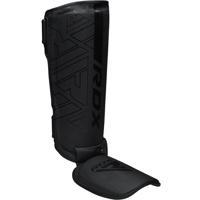 RDX F6 Kara Shin Guards - Black/Black