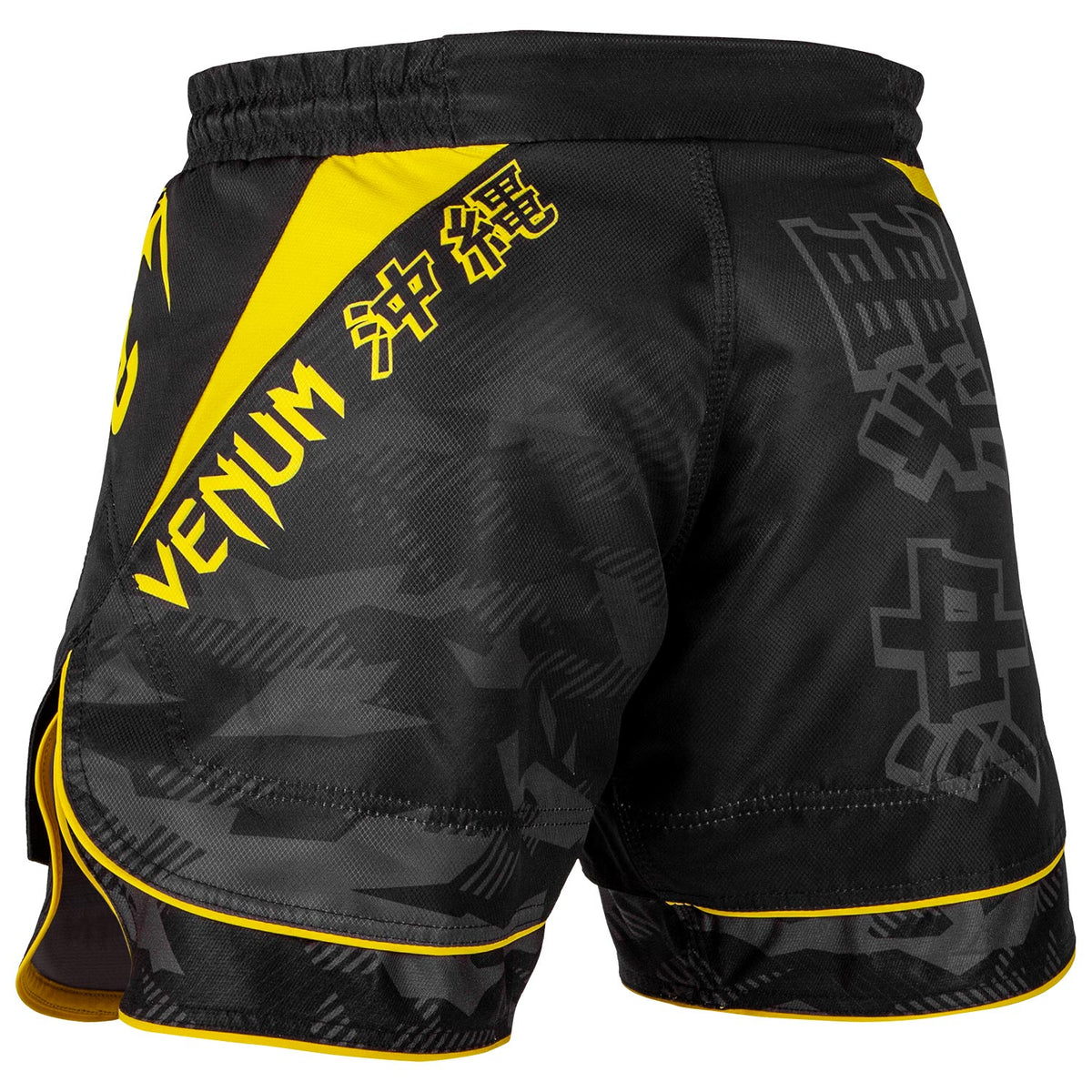 Pantalones MMA Venum Okinawa 2.0 - Negro/Amarillo