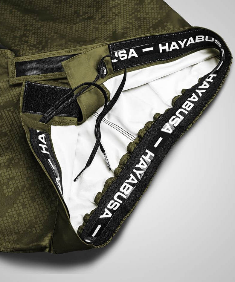 Hayabusa Hexagon Fightshorts - Verde