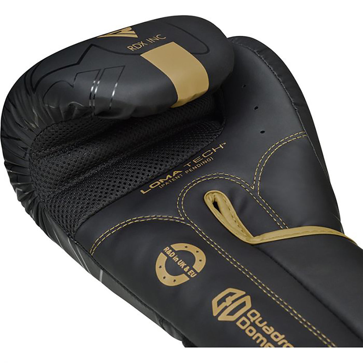 RDX F6 Kara Boxing Gloves - Black/Gold