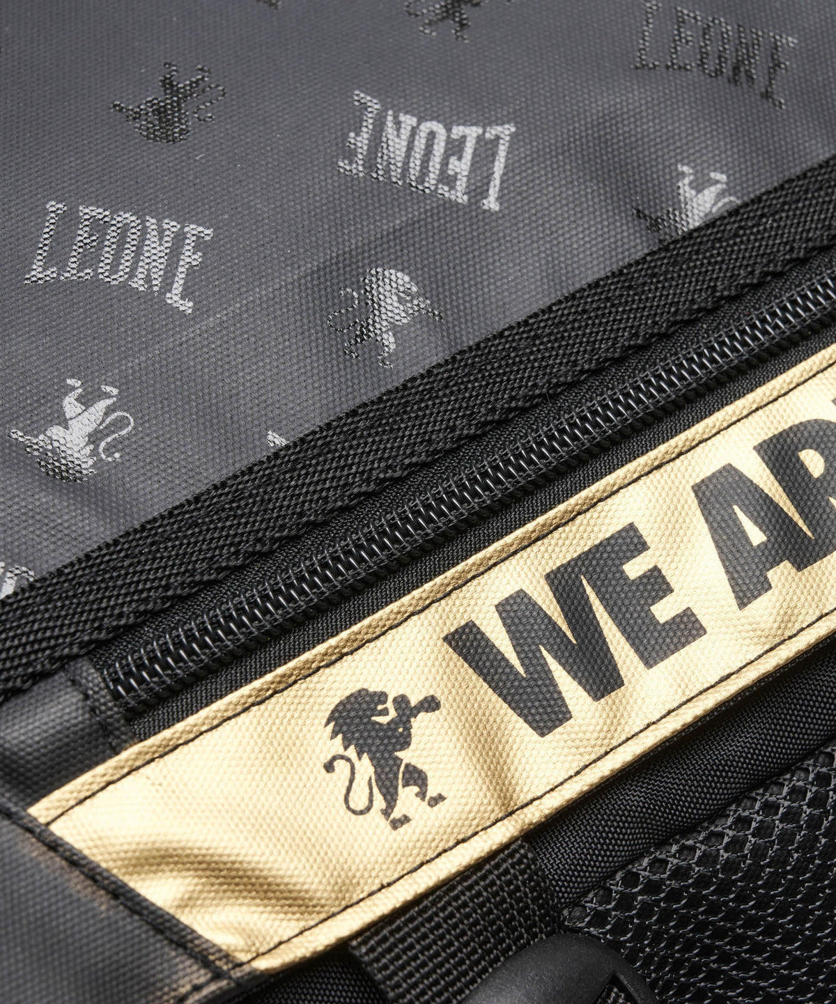 Leone DNA Rucksack – Schwarz/Gold