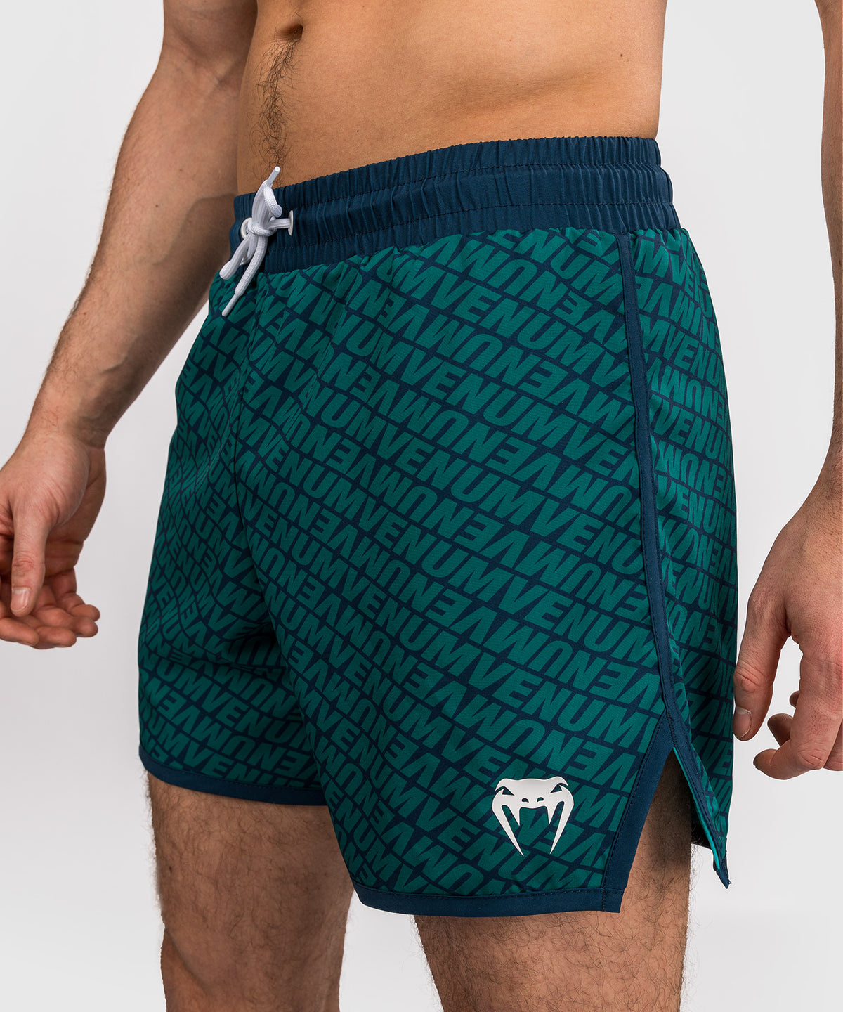 Short de Bain Venum Echo - Bleu Océan/Vert Émeraude