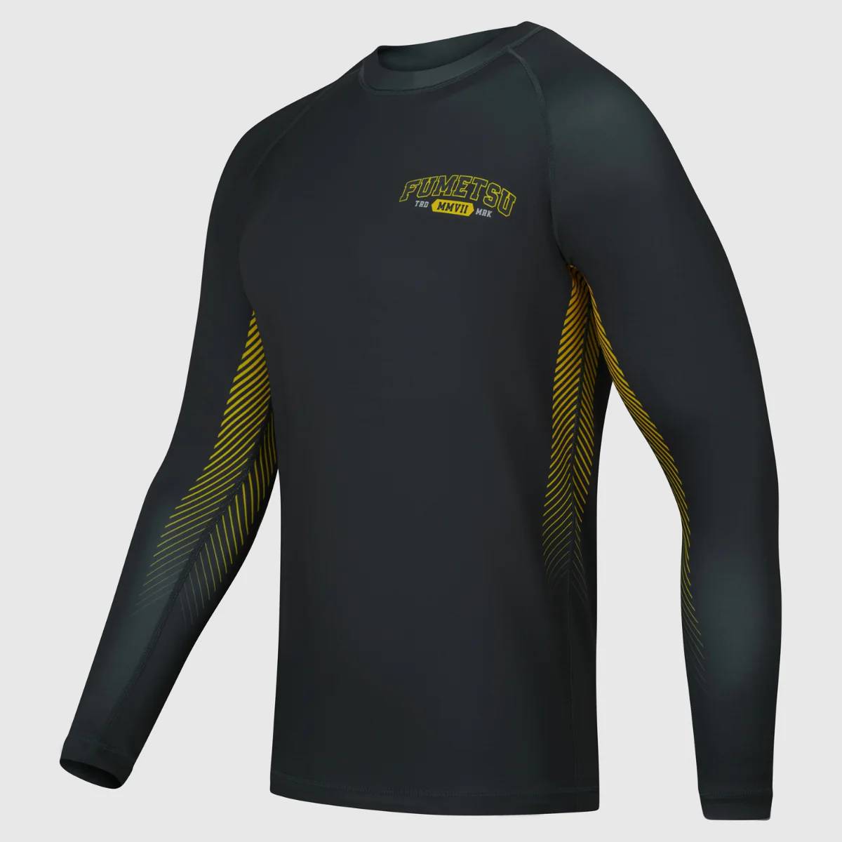 Fumetsu Varsity Long Sleeve Rashguard - Grey