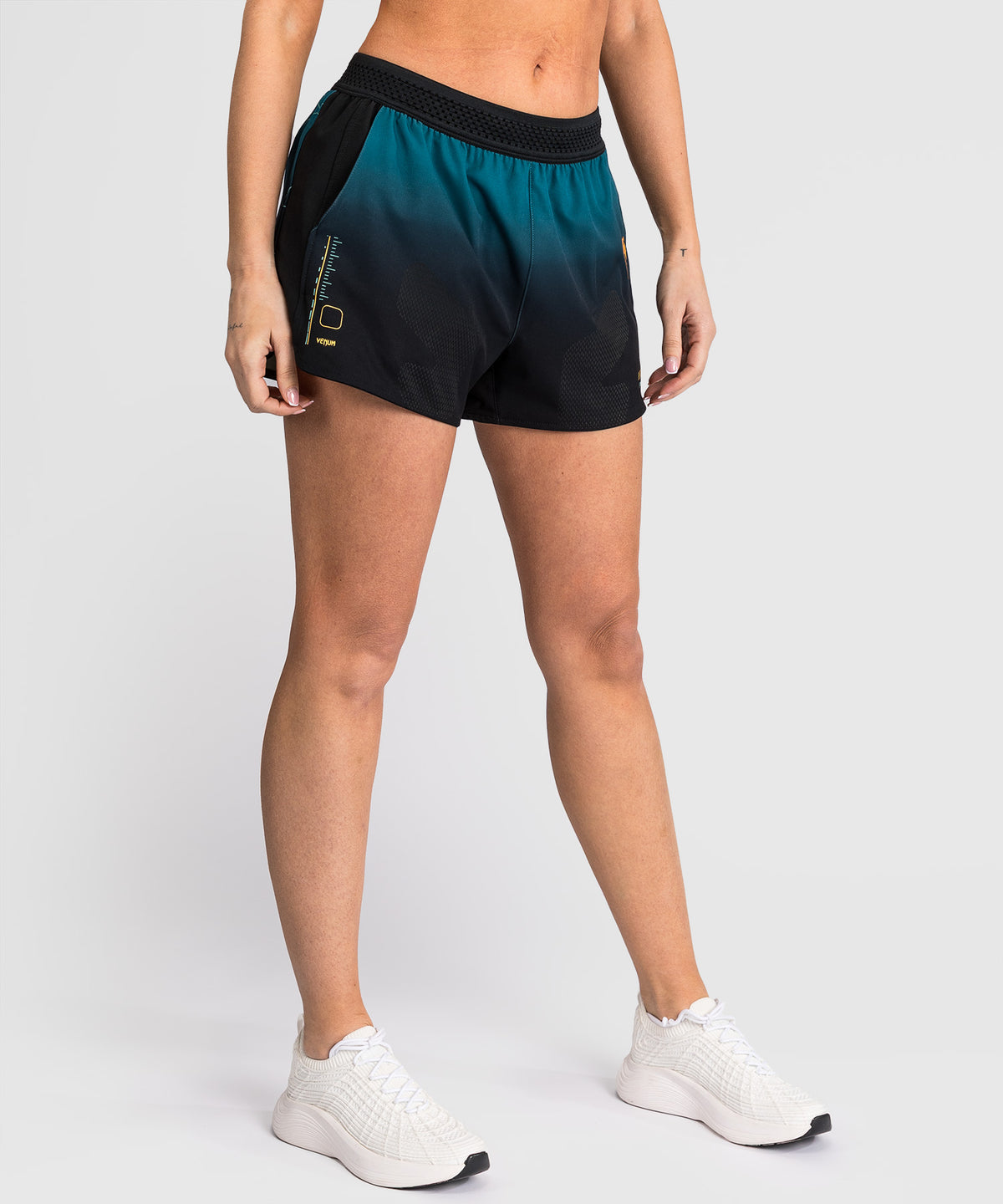 Venum Tactical XT Pantalón Corto de Entrenamiento Mujer - Negro/Verde Bosque