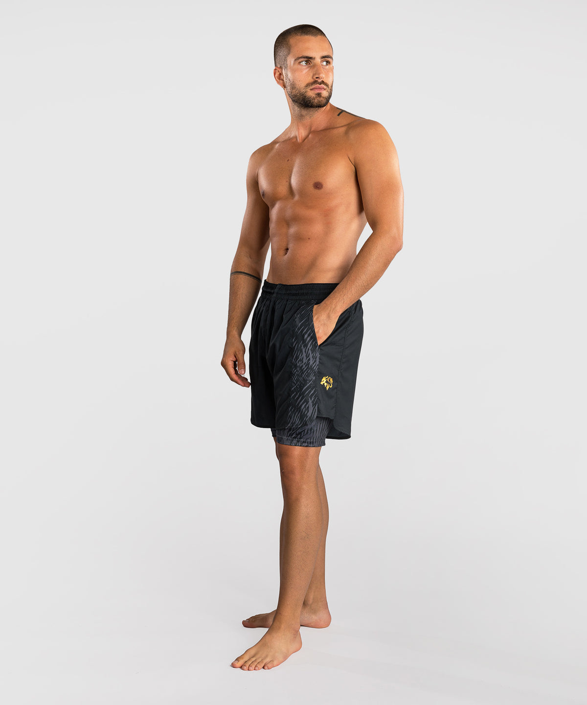 Venum x Chimaev Training Shorts - Black/Grey