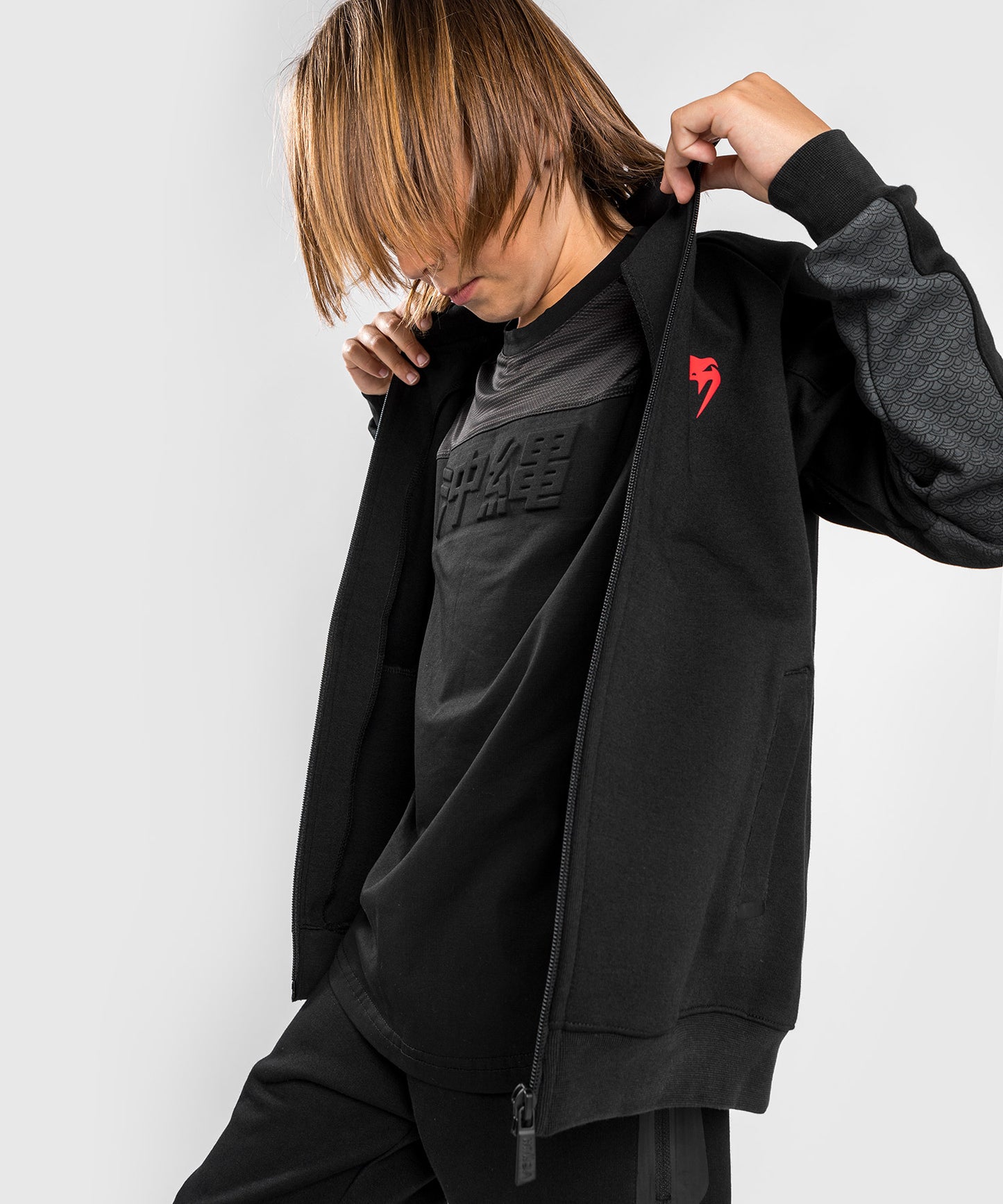 Okinawa 3.0 Jacket - Für Kinder - Schwarz/Rot