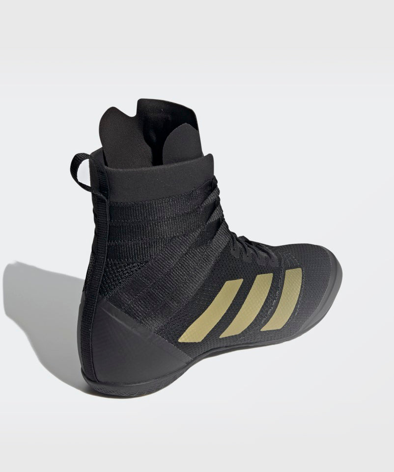 Adidas Speedex 18 Scarpe da Boxe - Nero/Oro Opaco