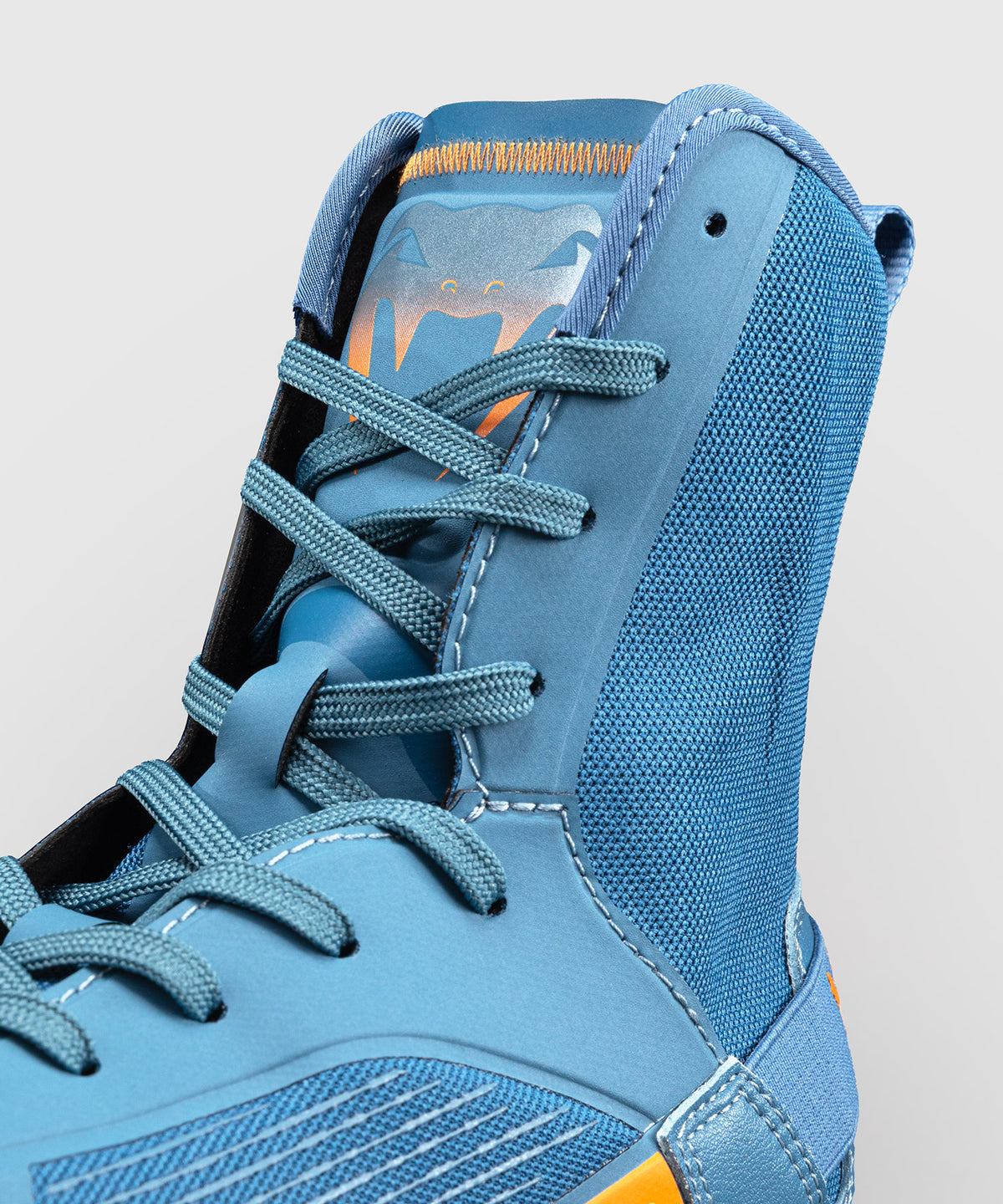Venum Elite Neo Boxschuhe – Stahlblau/Orange