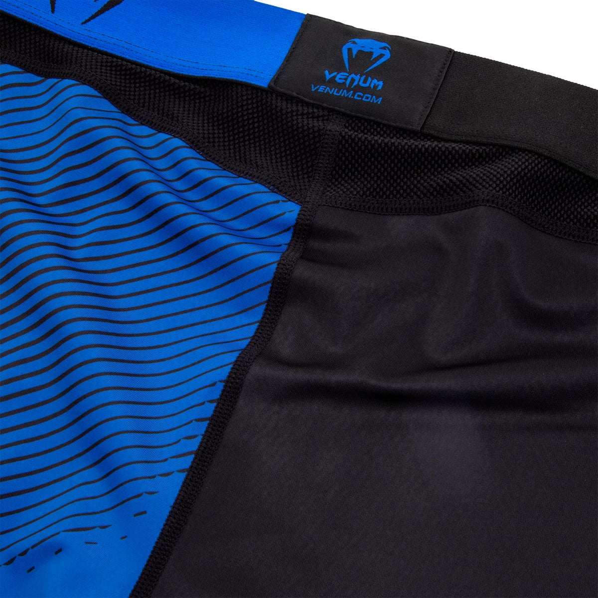 Pantalon de Compression Venum NoGi 2.0 Approuvé IBJJF - Noir/Bleu