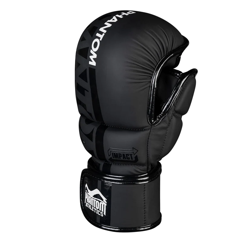 Phantom Athletics Apex Guantes de Sparring MMA - Negro