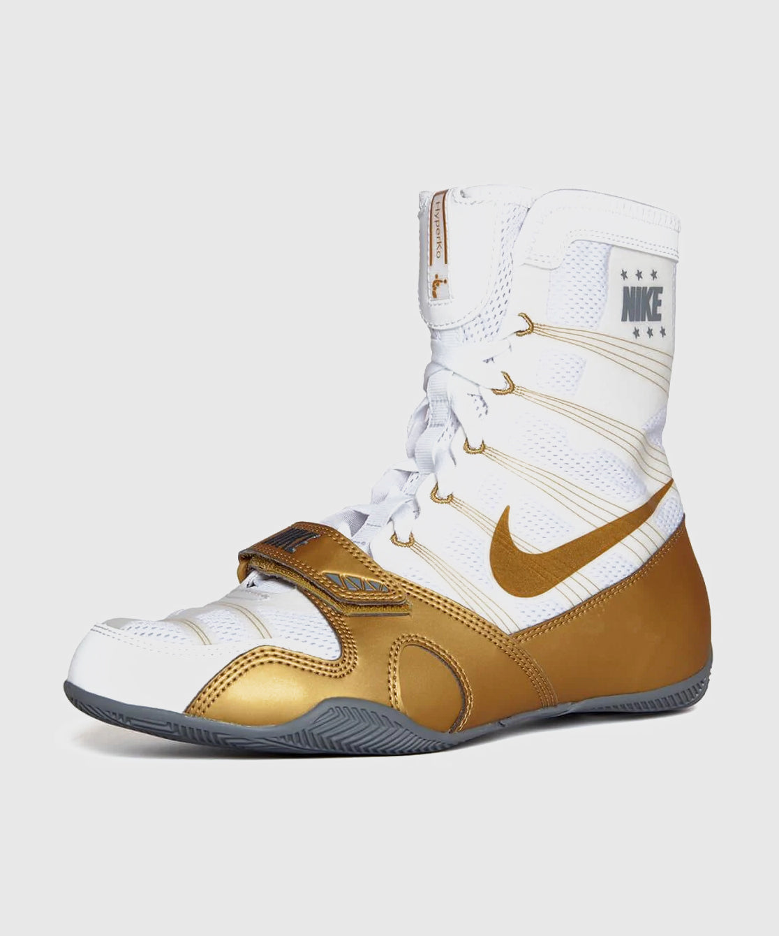Chaussures de Boxe Nike Hyperko 1 - Blanc/Or