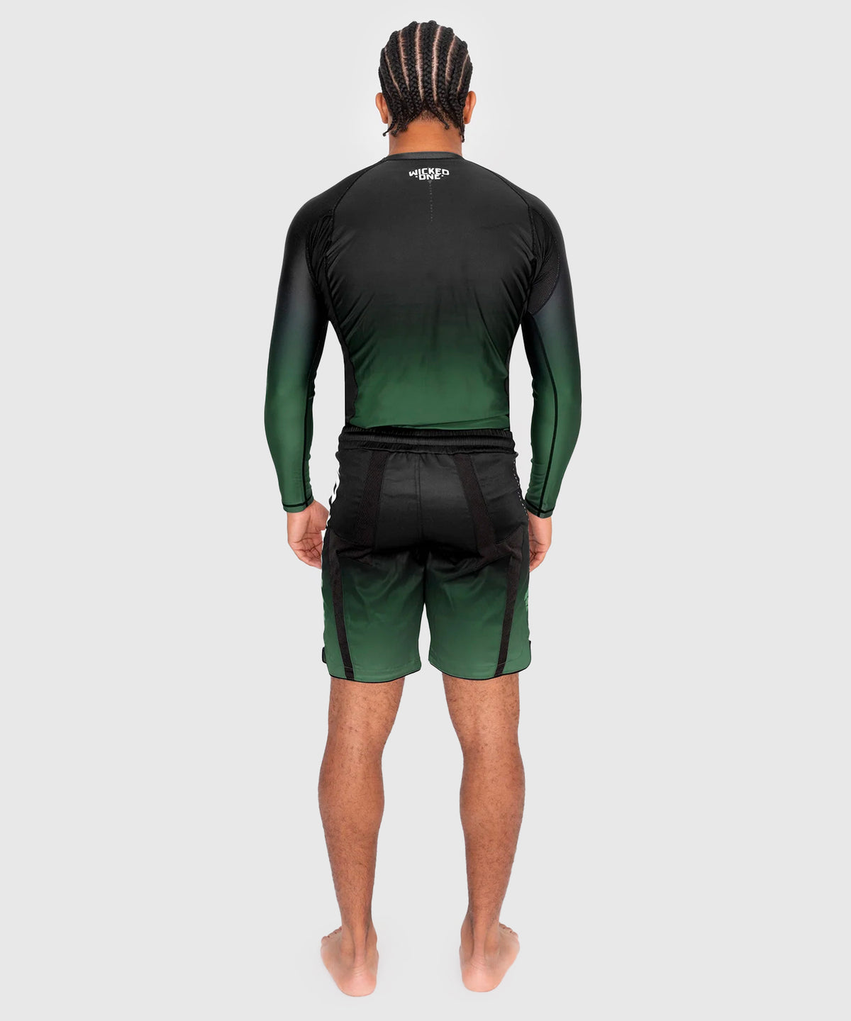 Wicked One Ghost Rashguard a Maniche Lunghe - Nero/Cachi