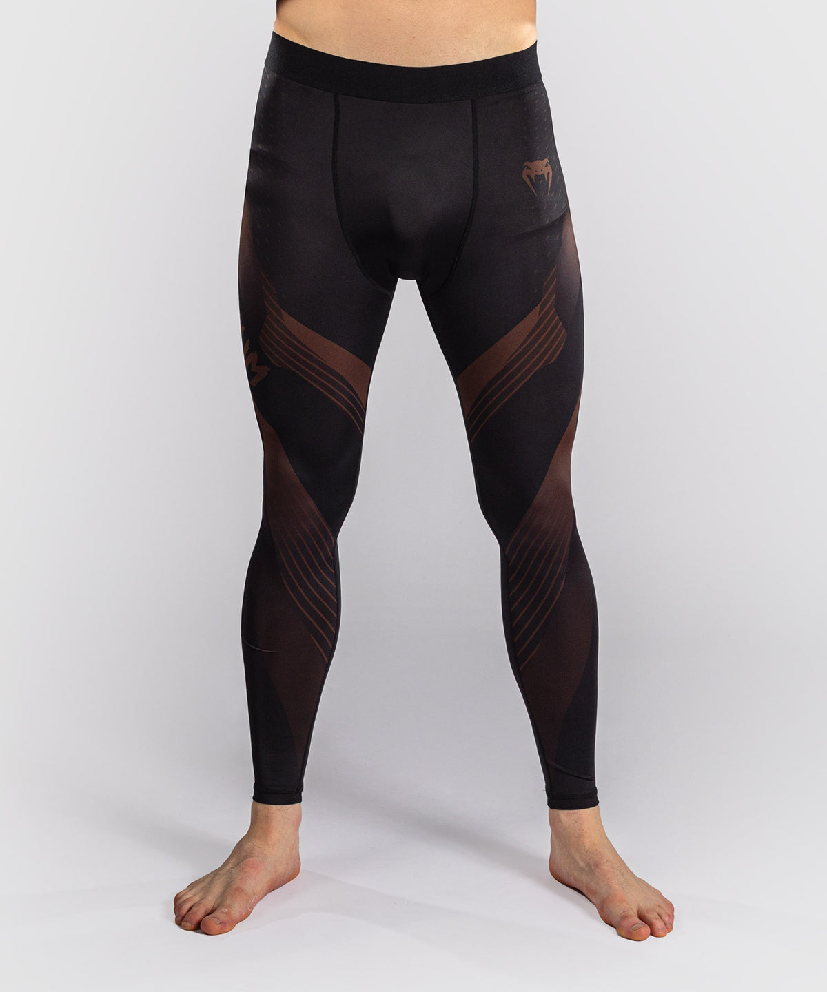 Pantalon de compression Venum No-Gi 6.0 - Noir/Marron