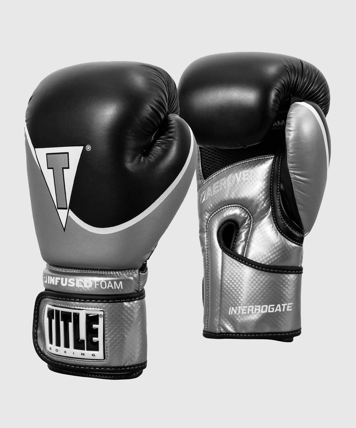 Gants de Boxe Title Boxing Infused Foam Interrogate 2.0 - Argent/Noir