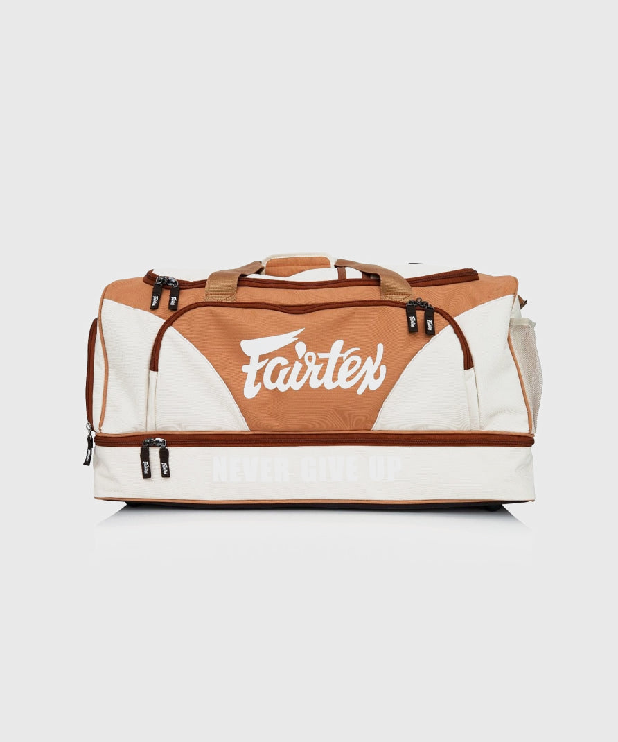 Fairtex Premium Sporttasche – Beige