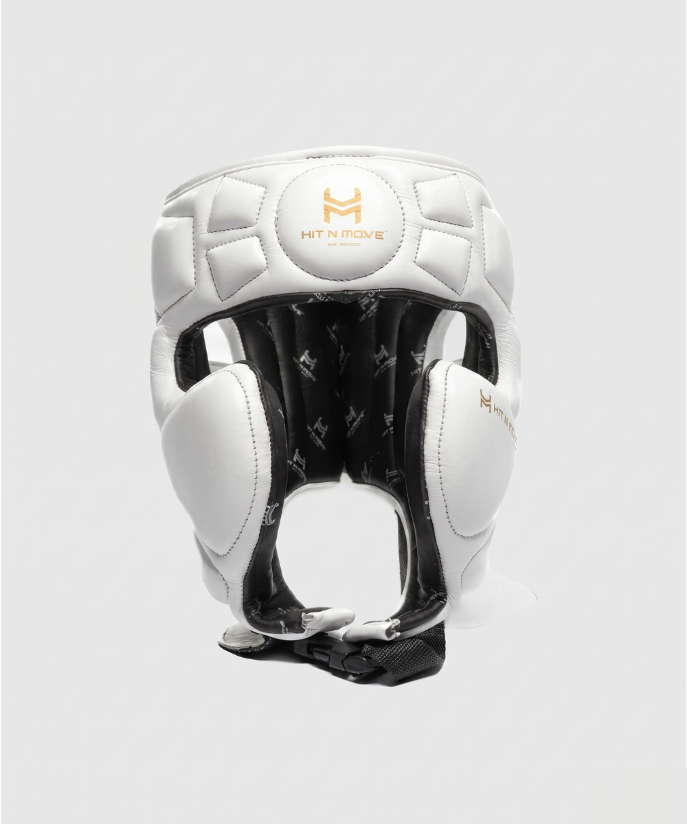 Hit N Move Air Armor Boxhelm - Weiß
